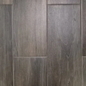 dark grey vinyl plank flooring in a modern interior space.