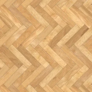 light oak herringbone wooden flooring in a modern residential space.